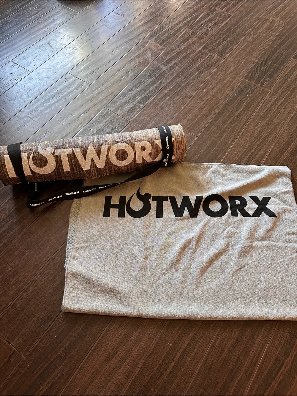 Hotworx Exercise Towel and yoga mat- Branded